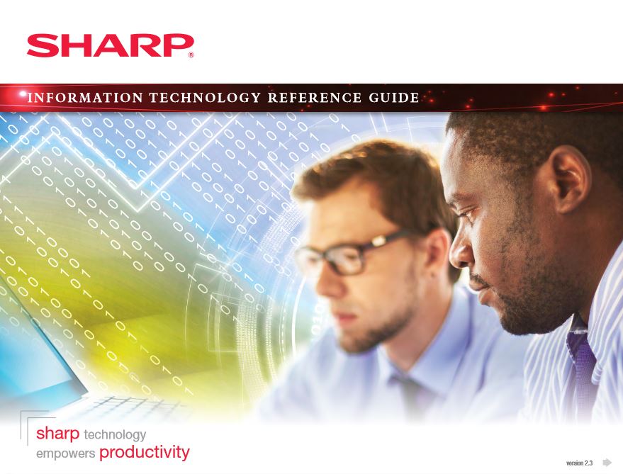 IT Reference Guide, Sharp, A2Z Business Systems, San Fransisco, CA, Sharp, Dahle, Dealer, Reseller