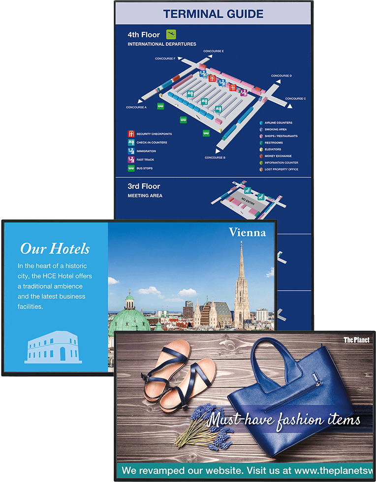 Features, terminal guide, Professional Display, Sharp, A2Z Business Systems, San Fransisco, CA, Sharp, Dahle, Dealer, Reseller